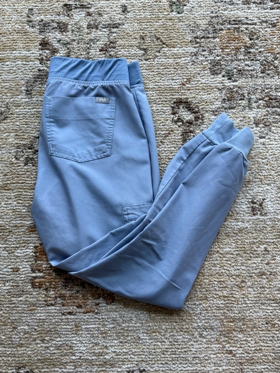Figs Pants - FIGS Vapor Blue jogger scrub pant - S/P